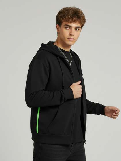 glitchez Printed
                        Hooded Sweatshirt