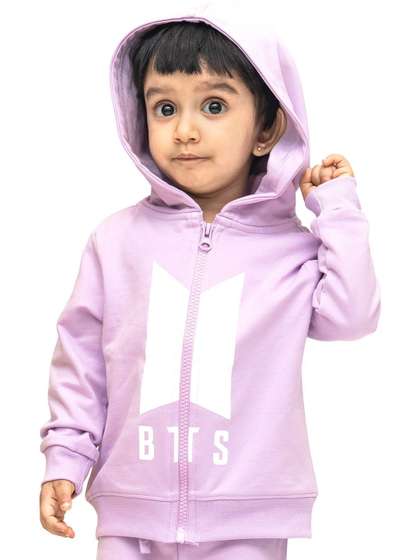 ariel Unisex Kids
                    Printed Hooded Sweatshirt