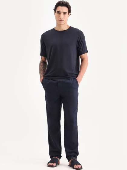 RARE RABBIT Men
                        Mid-Rise Lounge Pants