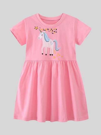 LULU & SKY Girls
                    Printed Nightdress