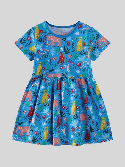 LULU & SKY Girls
                    Printed Nightdress