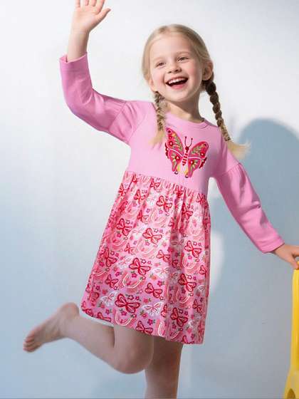 LULU & SKY Girls
                    Printed Nightdress