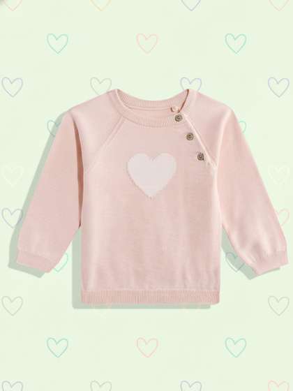 mothercare Infant Girls
                    Conversational Pure Cotton Pullover