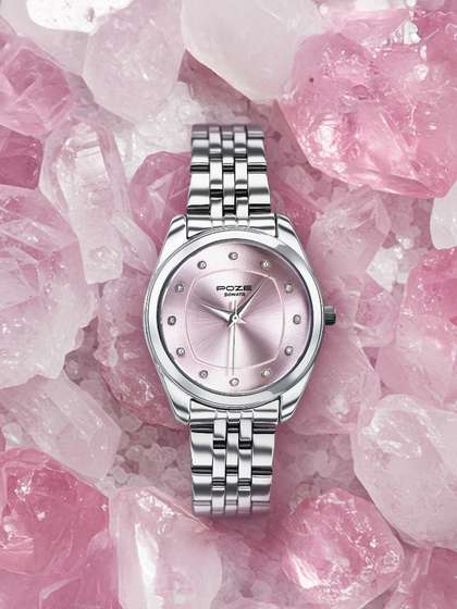 Sonata Poze 7 Analog
                        Pink Dial Watch For Women - SP80146SM01W
