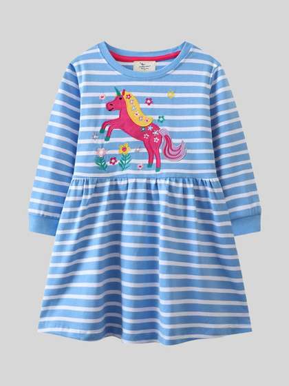LULU & SKY Girls
                    Striped Nightdress