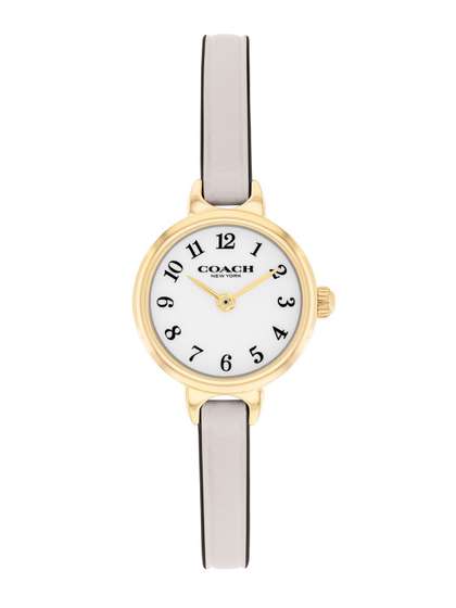 Coach Women Iris
                        Dial & Leather Straps Analogue Watch
                        14504655