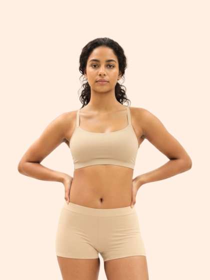 Underneat Women High
                      Coverage Regular All day comfort Boy shorts
                      No-Marks Waistband