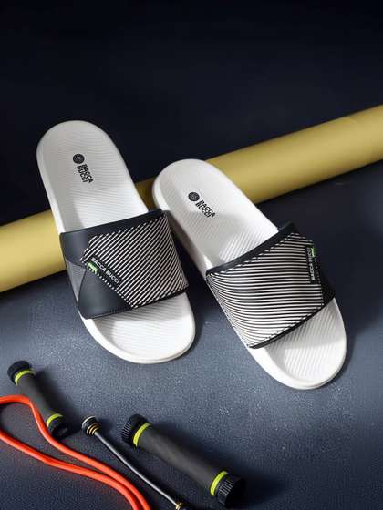 bacca bucci Men
                      Striped Sliders