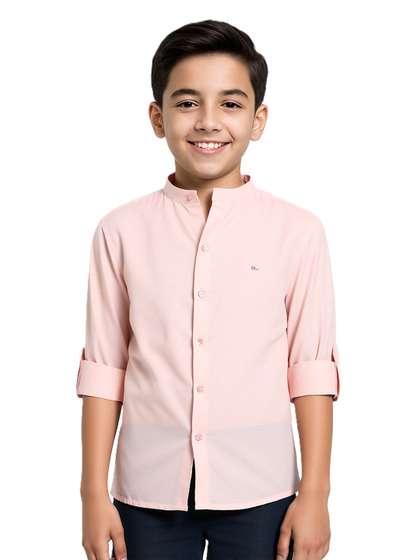 CHARCHIT Boys Comfort
                      Pure Cotton Casual Shirt