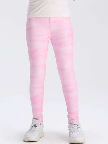 Dotokids Girls Pink
                    Sports Dry-Fit Leggings