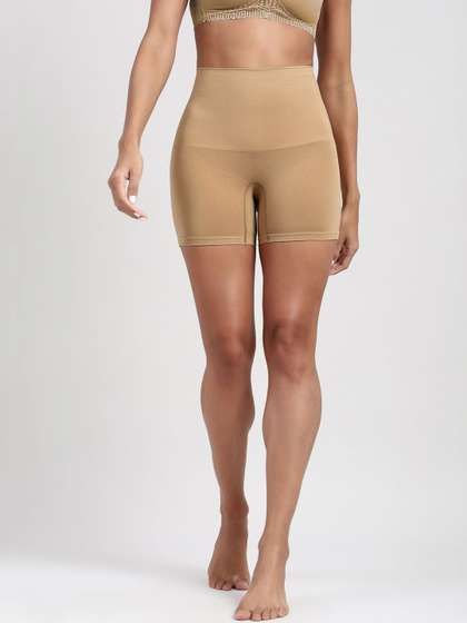 Women Solid High
                        Waist Seamless Shapewear