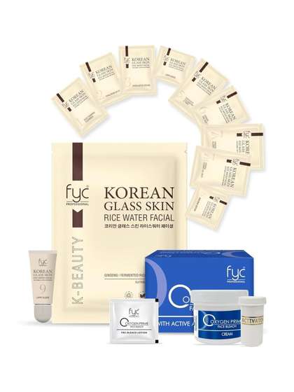 FYC Professional
                        Korean Glass Skin Facial Kit - 183 g