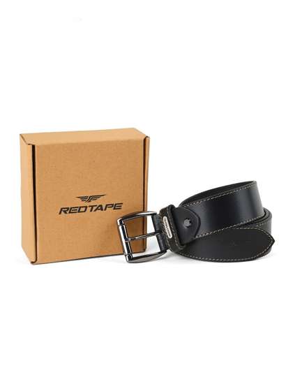 Red Tape Men Leather
                      Belt