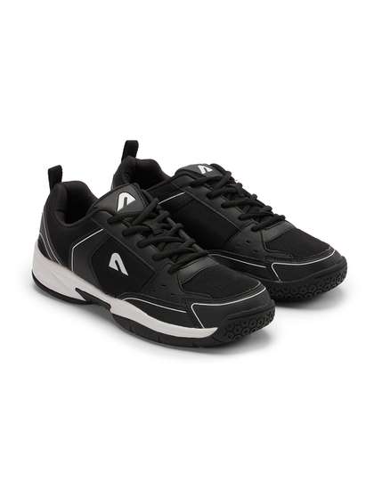 BOLDFIT Men Black
                        White Archer Badmintion Shoes