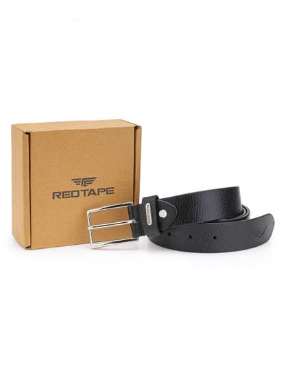 Red Tape Men Leather
                    Belt