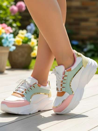 Shozie Girls
                        Colourblocked Sneakers