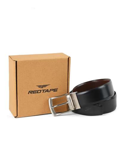 Red Tape Men Leather
                    Reversible Formal Belt