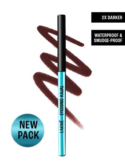 Lakme 9-5 Eyeconic
                        Smudgeproof Waterproof Lasts Upto 24H Kajal 0.35
                        g - Classic Brown
