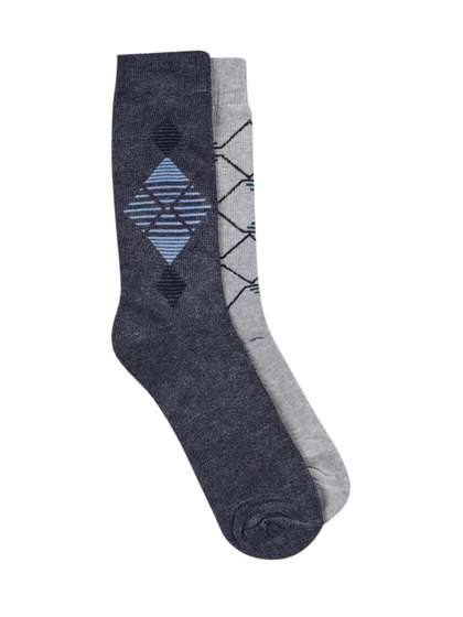 Teakwood Leathers Men
                    Pack Of 2 Pair Winter Woolen Above Ankle Length
                    Socks