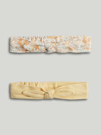 mothercare Girls Pack Of
                    2 Printed Headbands
