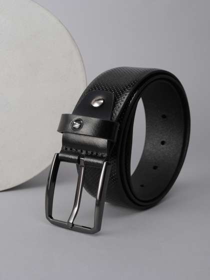 Van Heusen Men
                      Textured Leather Belt