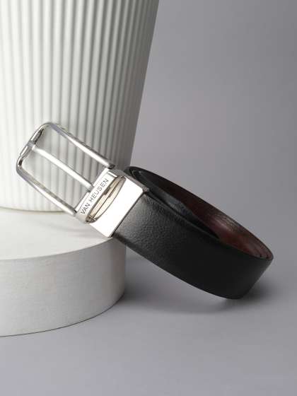 Van Heusen Men Leather
                      Reversible Formal Belt