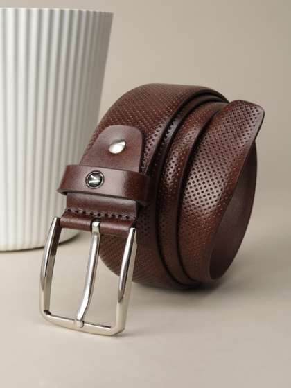 Van Heusen Men
                      Textured Leather Belt
