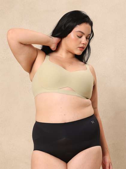 Krvvy Women Seamless
                      Ultrasoft Tummy Control Panty