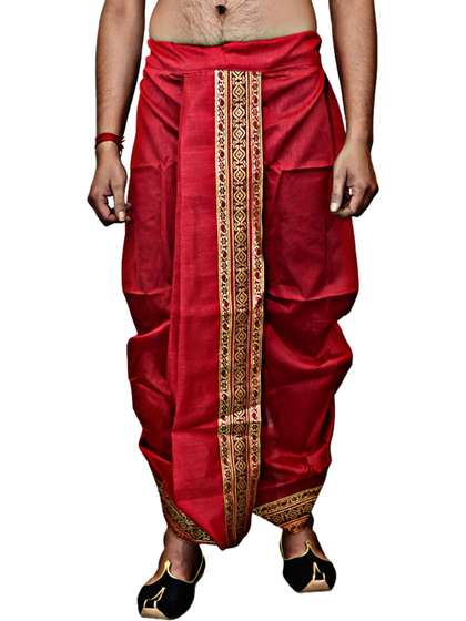 Krishiv Lifestyle
                        Self Design Dhoti