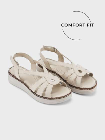 Lino Perros Women
                        Open Toe Regular Platform Heel Sandals