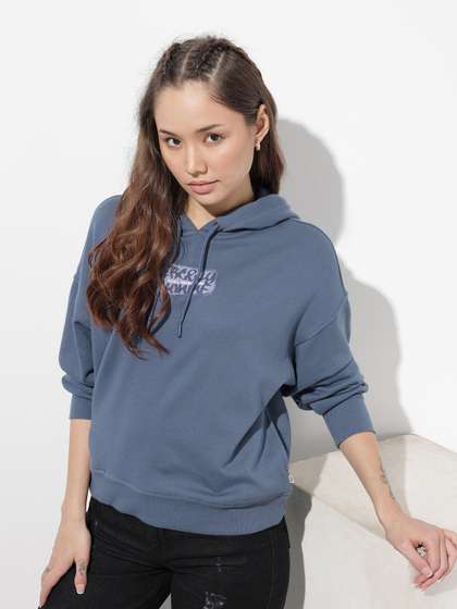 The Roadster Life
                        Co. Printed Hooded Sweatshirt