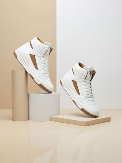 Field Care Men
                          Perforations PU High-Top Sneakers