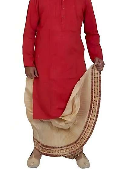 Krishiv Lifestyle
                        Self Design Dhoti