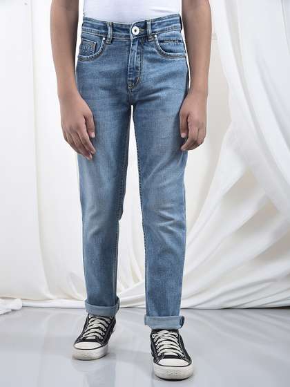 Crimsoune Club Boys
                      Slim Fit Mid-Rise No Fade Stretchable Jeans