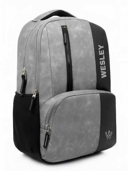 Wesley Unisex
                        Colourblocked Backpack