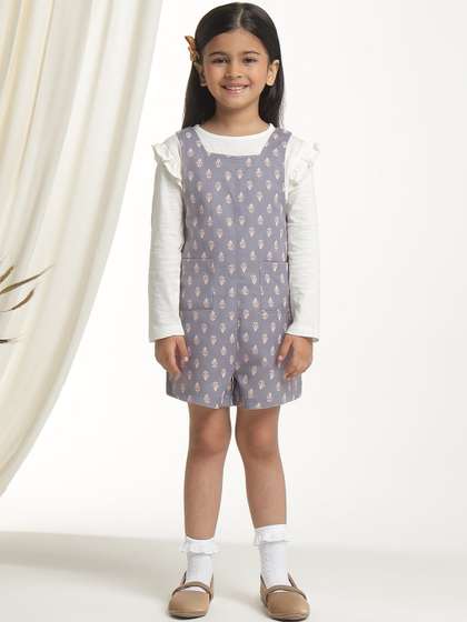 Miyo Girls Printed
                    Jumpsuit