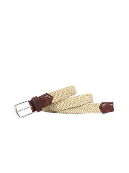 Berbanto Men Braided
                      Leather Belt