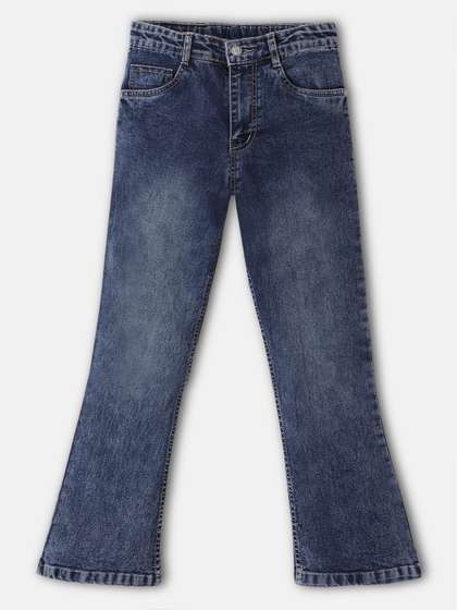 Urbano Juniors Boys
                    Regular Fit Washed Bootcut Light Fade Stretchable
                    Jeans