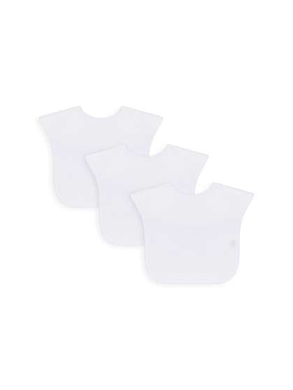 mothercare Infants Boys
                    Pack Of 3 Reversible Bibs