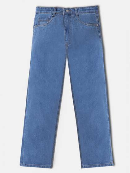Urbano Juniors Boys
                    Loose Baggy Fit Washed Heavy Fade Stretchable Jeans