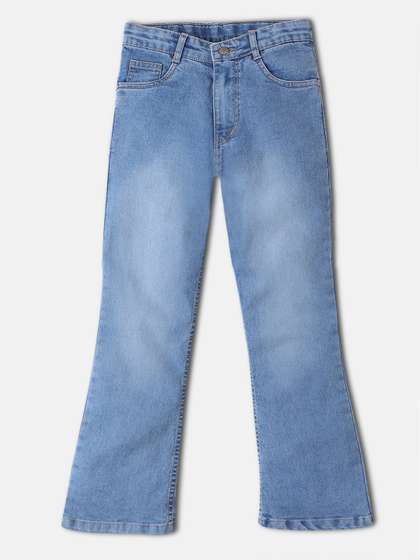 Urbano Juniors Boys
                    Regular Fit Washed Bootcut Light Fade Stretchable
                    Jeans