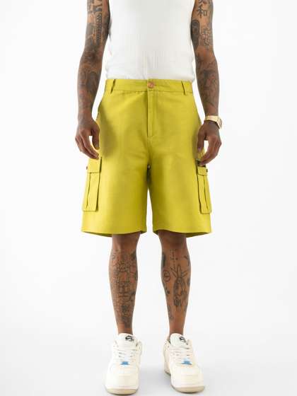 Cannabie Men Cargo
                        Shorts