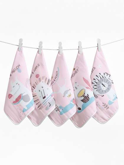 Baby Moo Set Of 5
                      Mom's Love Soft Hankies - Peach