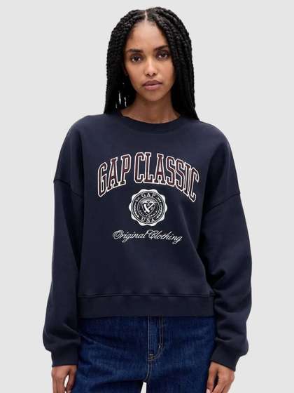 GAP Printed Crew
                        Neck Sweatshirt