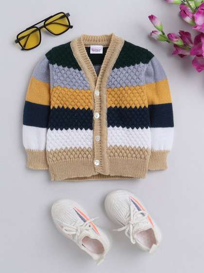Little Angels Woollen
                    Baby Cardigan Sweater