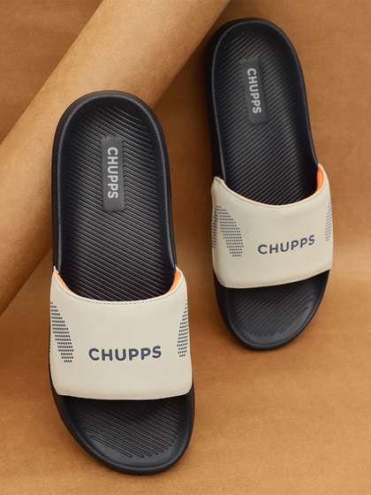 CHUPPS Men Printed
                          Sliders