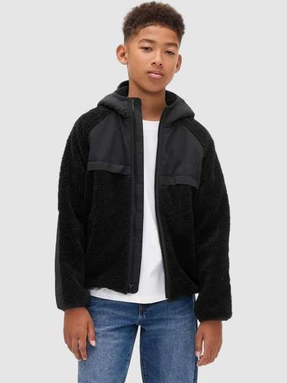 GAP Boys Hooded Bomber
                      Jacket