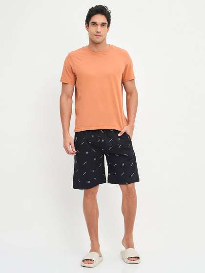 ALIZA Men Printed
                      Lounge Shorts