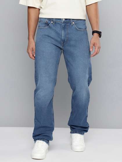 Levis Men 505 Straight Fit Jeans