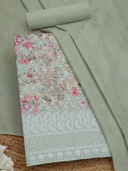 Soch Printed
                        Unstitched Dress Material